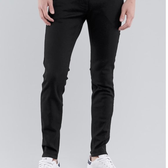 Hollister Other - Hollister Men's No Fade Black Super Skinny Jeans size w32  L34